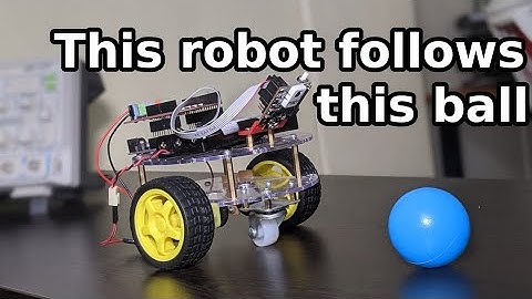 Arduino Ball (Color) Following Robot