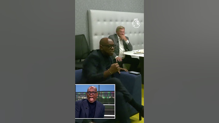 Ian Wright GOES WILD for Gabriel's North London Derby Winner!