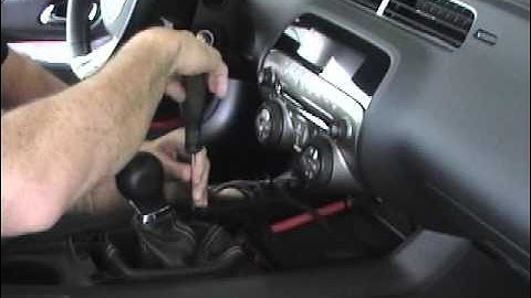 2010, 2011, 2012 Camaro Shift Knob Removal Guide