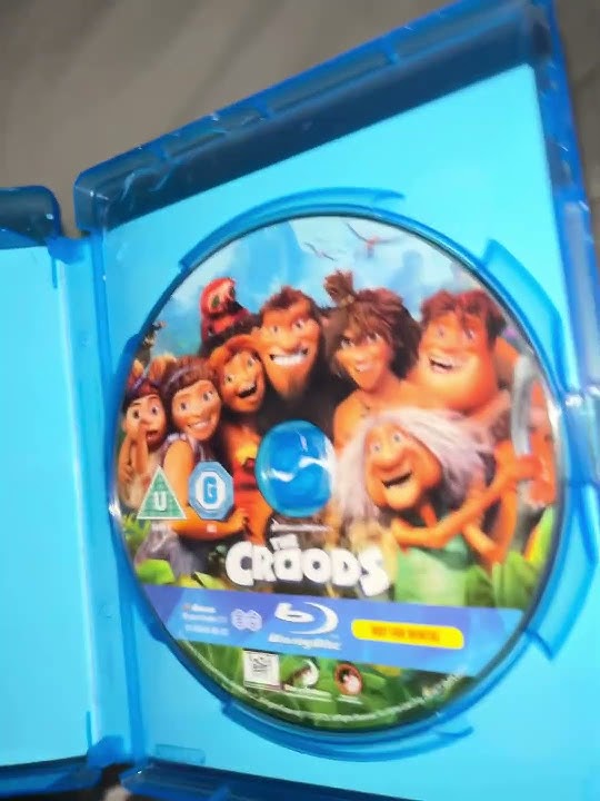 The Croods DVD Unboxing