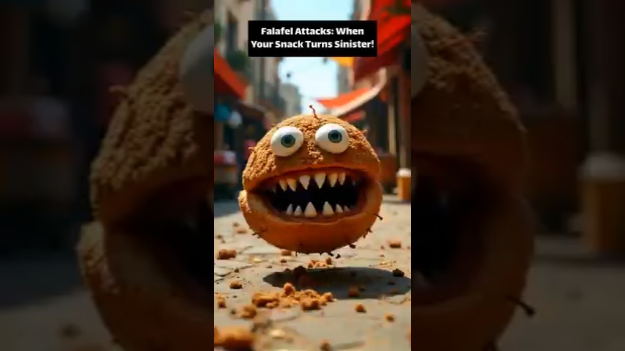 When your snack turns evil! 