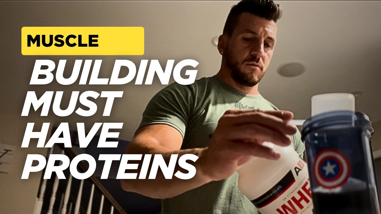 Для наращивания мышечной массы необходим белок!