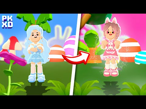 I Became an Easter Bunny in PK XD! 🐰