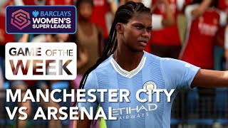 Manchester City vs Arsenal– Women's Super League Game of the Week  |  EA FC24 CPU vs CPU Sim