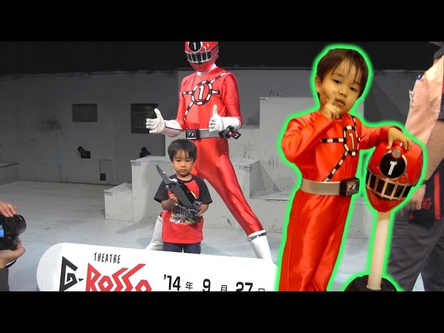 初めてのシアターgロッソで握手会 記念撮影 トッキュウ1号になりきり トッキュウジャーショー 東京ドームシティ Tokyo Dome City Youtube