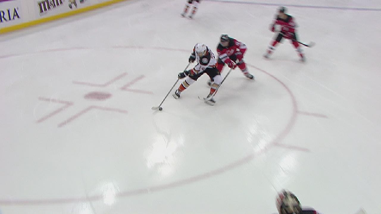 WATCH: Adam Henrique scores sick 'goal of the year' candidate in return to  New Jersey 