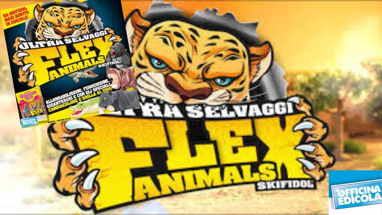 ULTRA SELVAGGI FLEX ANIMALS SKIFIDOL