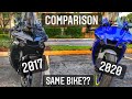 2017 VS 2020 YAMAHA R1 Side By Side Comparison !! (Cosmetic Comparison)