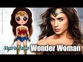 How to Draw Wonder Woman | Gal Gadot