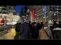 NYC Christmas Eve 2022 LIVE Exploring Midtown Manhattan