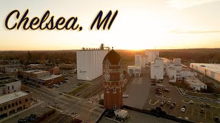 Chelsea, MI Town Reel Drone Video #dronevideo  #drone #smalltowns #soothingmusic #soothing