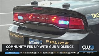 Community Fed Up With Crime In Detroit