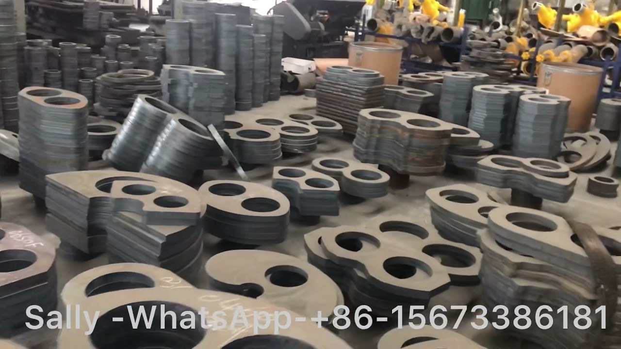 Concrete pump spectacle wear plate / cutting ring/ s valve/ s tube manufacturer
