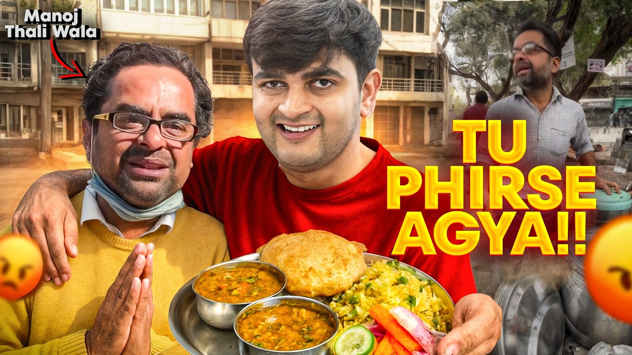 Trying Every VIRAL THALI for 24 Hours