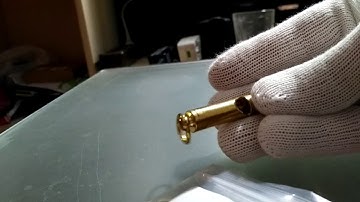 Compact Brass Survival Whistle EDC Tool with Key Ring   GOLDEN