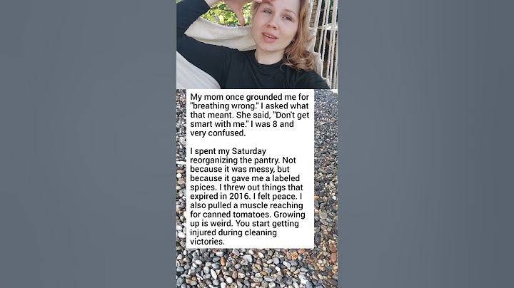My mom once grounded me for "breathing wrong." #funny #anecdote #joke#smile #laugh