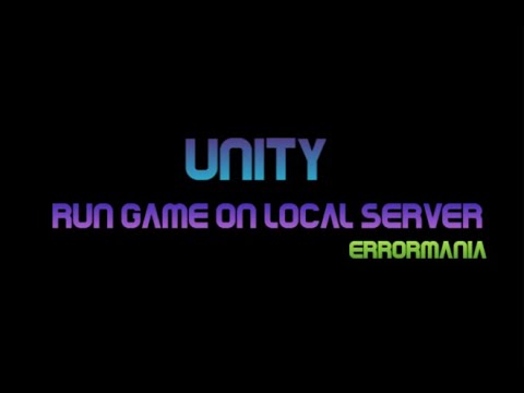 Run Unity Games On Your Local Server | Unity games | Web Server | Cors Error on chrome