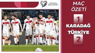 ÖZET | Milli Takımımız Play-off'larda! | Karadağ 1-2 Türkiye | 2022 Dünya Kupası Elemeleri