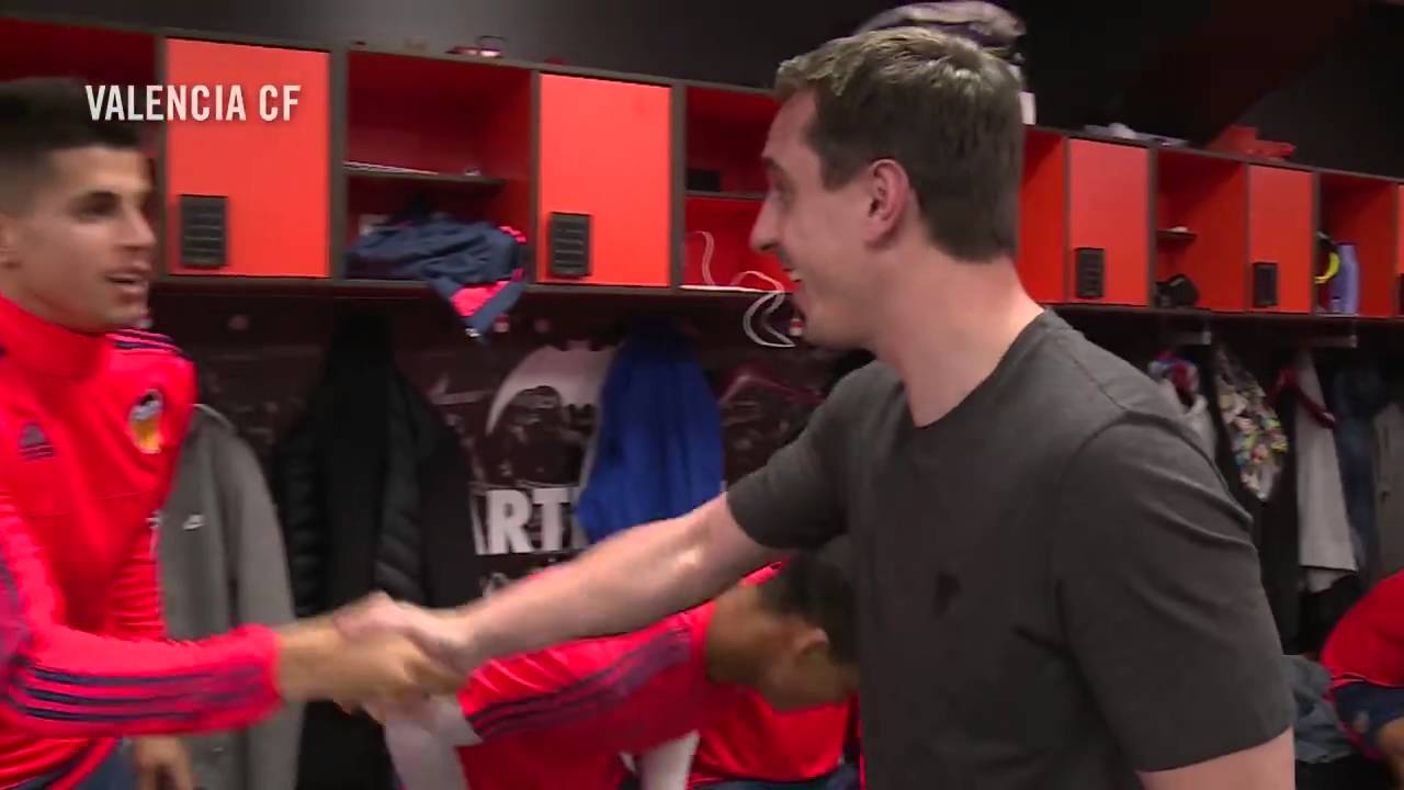 CLUB | GARY NEVILLE Valencia CF’s new head coach, Gary Neville, was accompanied by