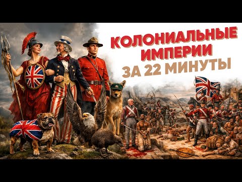 Колониальные империи за 22 минуты