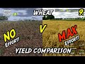 FS25 WHEAT* - NO Effort v MAX Effort Yield Comparison (* This Is A New Hope Ep 9)