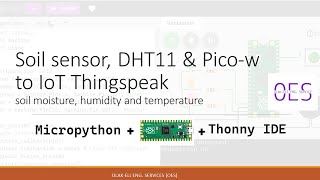Soil sensor, DHT11 & Raspberry Pi Pico W