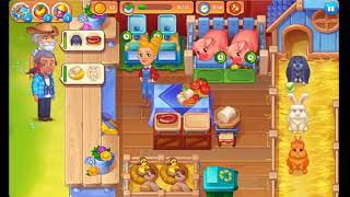 Cooking Farm - Hay & Cook Game - Level 142 🍎🌻🫐 - No Boosters - FULL STORY - CaroGamesNL screenshot 2