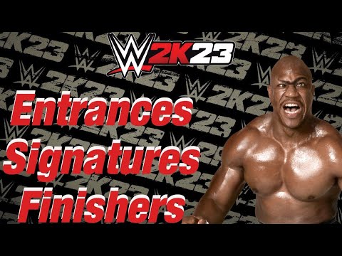 WWE 2K23 Entrances Signatures Finishers DLC Zeus