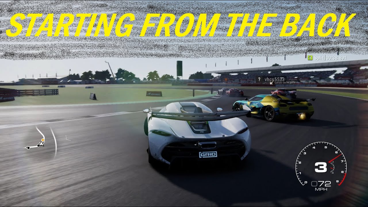 GRID Multiplayer Races From the Back of the Pack YouTube