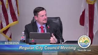 City Council Meeting — 2/10/2026 - 6:30 p.m.