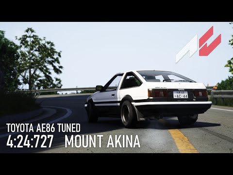 Assetto Corsa | Mt. Akina [Touge Life ver.] | AE86 Tuned | 4:24:727