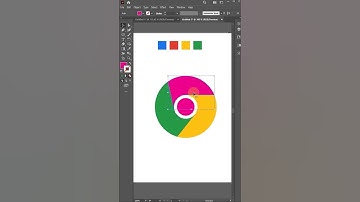 Illustrator Tutorials | How to create Google Chrome Logo in Tamil #tamil #illustrator #logo