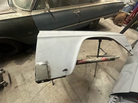 1962 Impala Project - Fender Rust Repair Continued