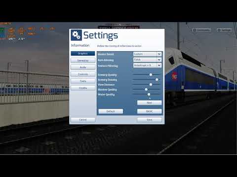 TGV Voyages Train Simulator PC Gameplay 2023