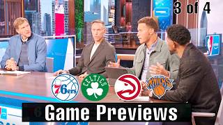 NBA Nowitzki, Nash &amp; Griffin Preview 76ers - Celtics &amp; Hawks - Knicks! 3 of 4