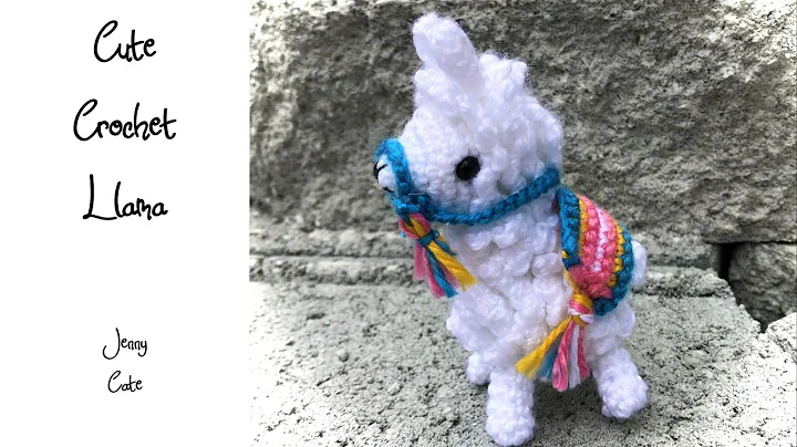 Adorable Crochet Llama Accessories