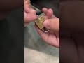 &ldquo;Master&rdquo; lock, lock &ldquo;picked&rdquo; with a paper clip