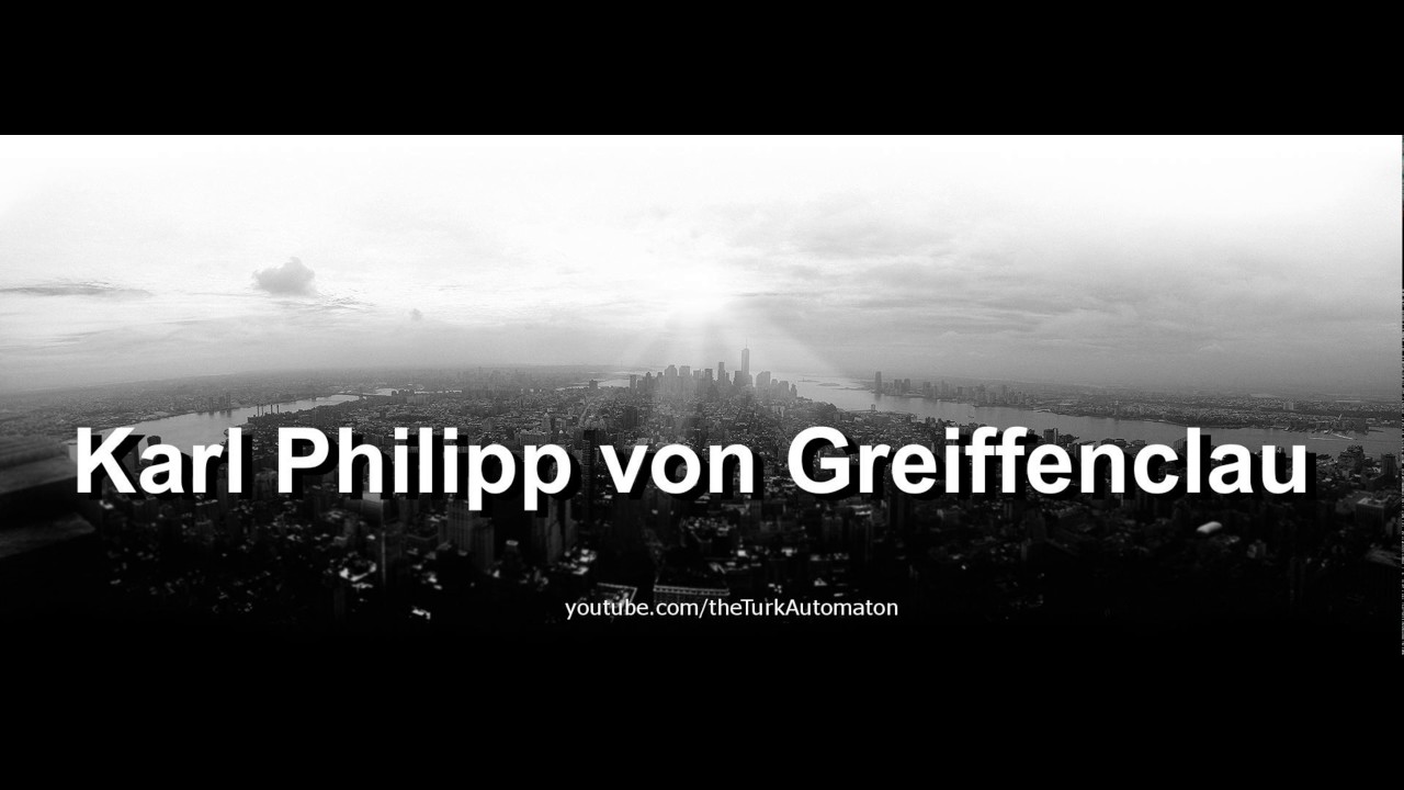 Как произносится Karl Philipp von Greiffenclau на немецком языке?