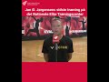Jan Ø. Jørgensens sidste træning på det Nationale Elite Træningscenter