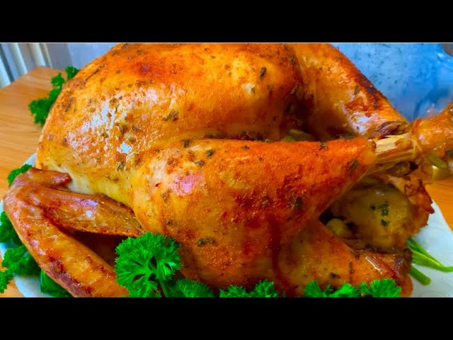 Como hacer un Rico Pavo al horno Jugoso, fácil y Dorado -How to Make Turkey