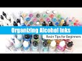 Resin Tips for Beginners  - Cheap Alcohol Ink Organizers and Storage