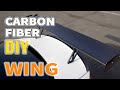 How to Make a Carbon Fiber Wing [DIY] (with 3D Printed Molds)