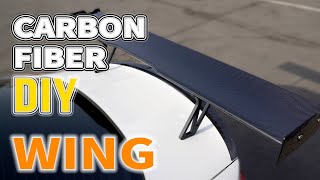 How to Make a Carbon Fibre Wing [DIY] (with 3D Printed Molds)