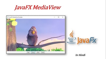 JavaFX Tutorial | MediaView in JavaFX