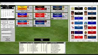 1956 MLB Replay: Tigers at White Sox