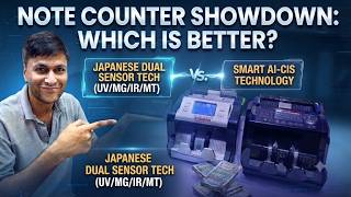 Hi-Fi Mix Note Counter Comparison: UV/MG/IR/MT/Dual Japanese Sensor vs. Smart AI-CIS Technology screenshot 2