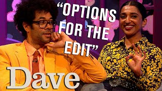 Richard Ayoade: ARMCHAIR CRITIC | Mel Giedroyc: Unforgivable OUTAKES AND UNSEEN EXTRAS | Dave