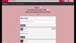 cs50-web network project 4