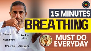 15 Minutes Traditional Pranayama Techniques Must Do Everyday Breathing Techniques