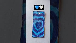 🤍 💙 #bookmark #books #idea's #explore #craft #painting #diy #newtrend #drawing #crafteraditi #shorts